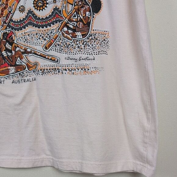 Gooses T-Shirts Australia Aboriginal Art  Graphic T-Shirt Size L Unisex - Picture 4 of 10